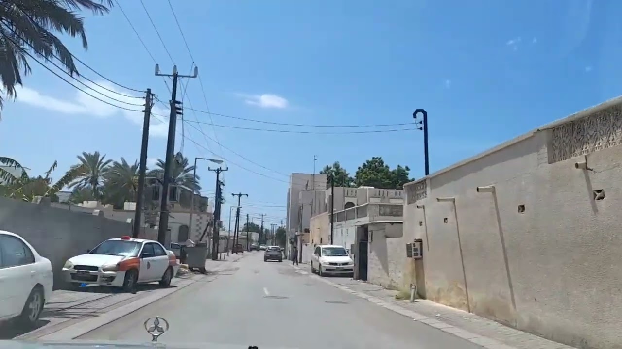 Driving in Oman - Backstreets of Al Hail, Seeb, #muscat  #oman  #omantourism  #nannaandgangan