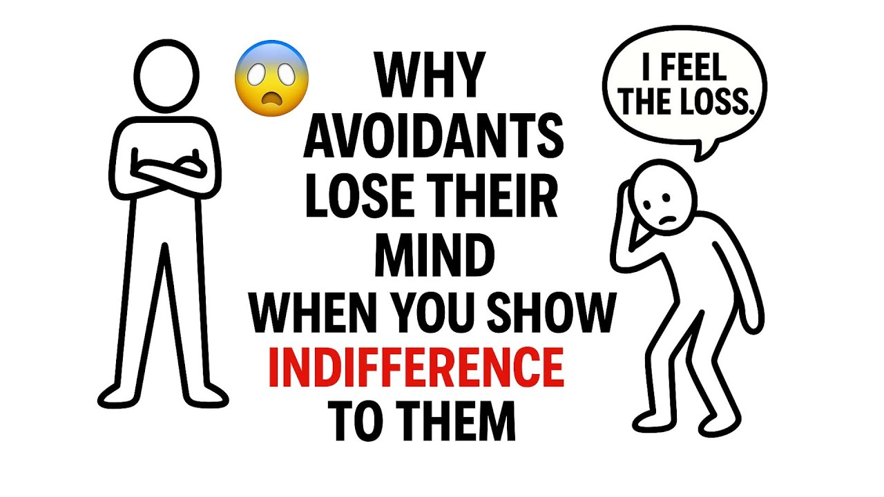 Why Avoidants Lose Their Mind When You Show Indifference to Them | Avoidant Philosophy