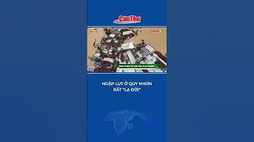 Ngập lụt ở Quy Nhơn rất “lạ đời” #shortsvideo #QuyNhơn #ngậplụt | Cần Thơ