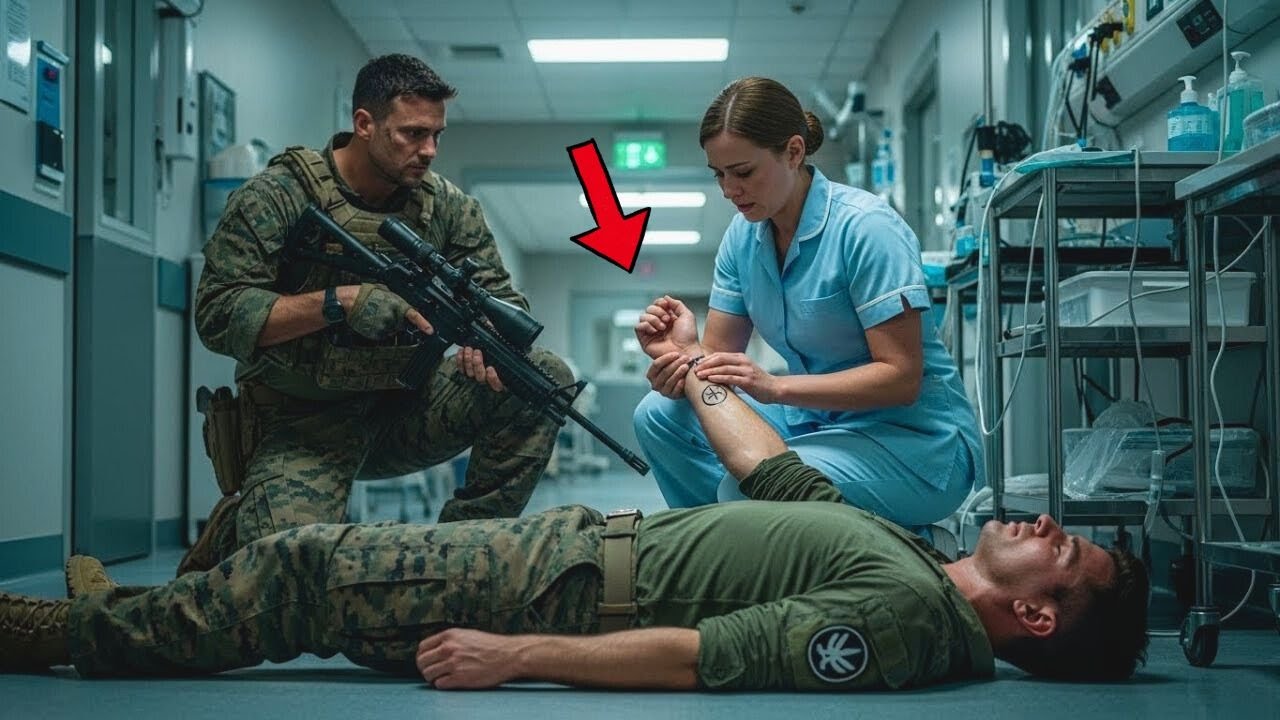 Морской пехотинец внезапно рухнул — но МЕДСЕСТРА по сигналу на его запястье поняла правду войны