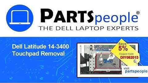 Dell Latitude 3400 (P111G001) Touchpad How-To Video Tutorial