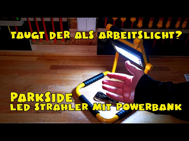 PARKSIDE® Arbeitsstrahler PFLA 4400 A1 LED - YouTube