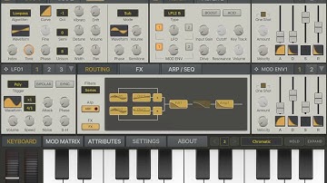 Introduction to SynthMaster One iOS