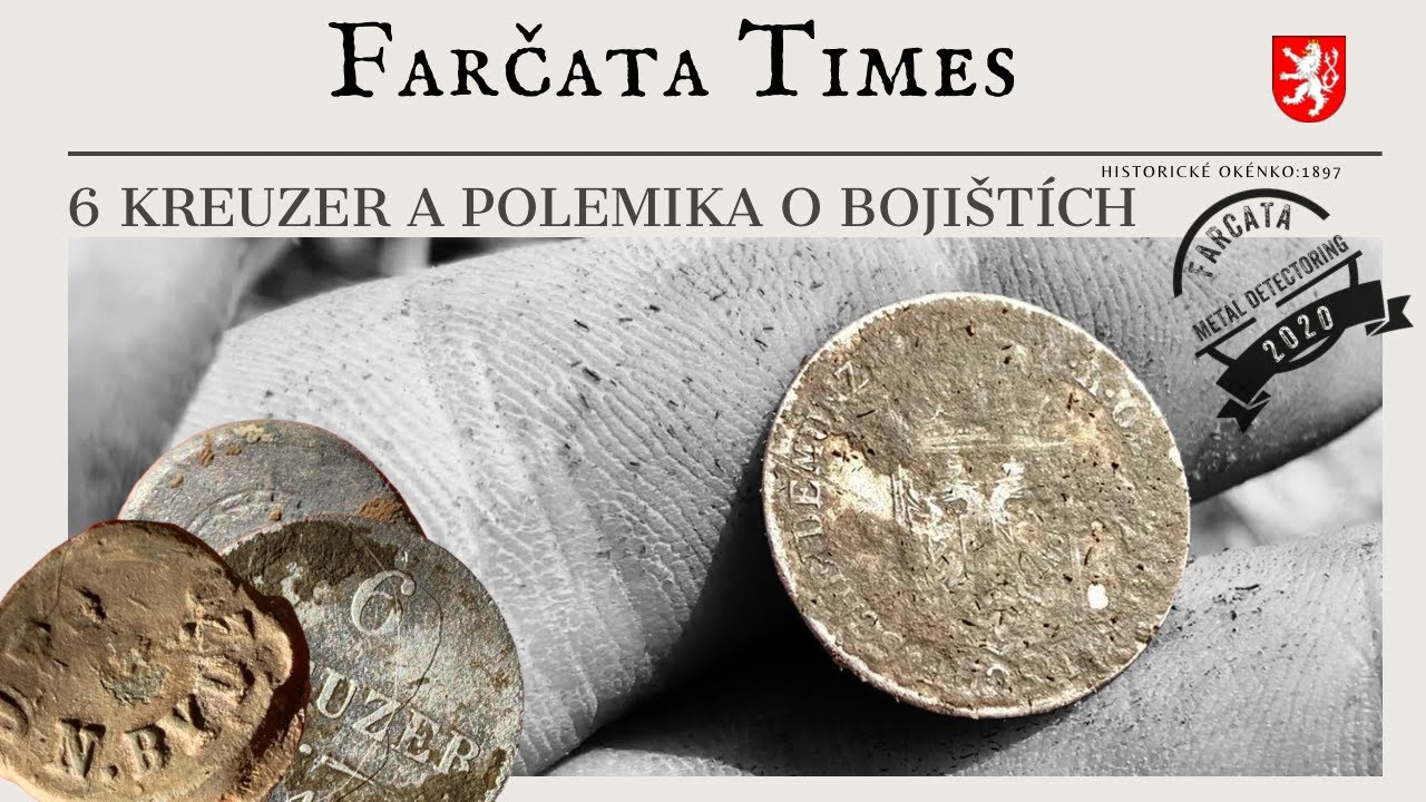 6 Kreuzer a polemika o bojišti - Farcata metal detectoring - hledání detektorem kovu 2023 #xporx