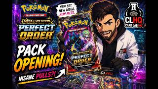 🔥 INSANE PULLS?! Opening Pokémon Mega Evolution: Perfect Order Packs 🔥 (NEW META SET!)