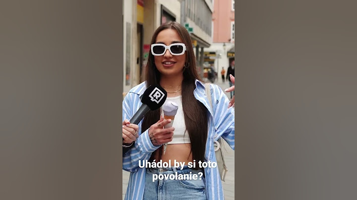 Uhádol by si toto povolanie? 🙈