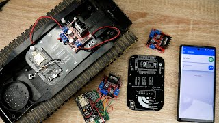 [Micropython] Control RC Tank over the Cloud // Project #002