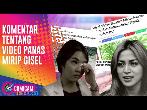 Selain Gisel, Beredar Juga Video Panas Mirip Jessica Iskandar, Begini Tanggapan Teman-Teman Artis