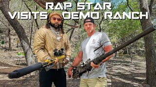 Shooting My Most Expensive Guns With Platinum Rapper MONEY MAN!