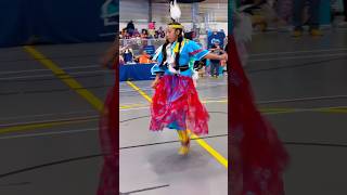 Fourth Annual All My Relations Healing Powwow🪶✨ #indigenous #powwow #jingle #dance #beauty #shorts