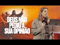 "DEUS NÃO PEDIU A SUA OPINIÃO" COM PR. ISAÍAS FERNANDES   PRA. RENATA XAVIER | DOMINGO 20H30