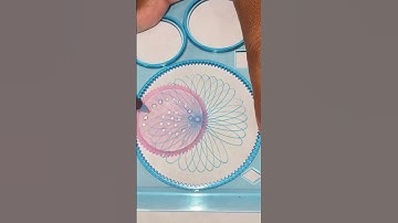 Magic Ruler Spirograph Design | #shorts #short #ytshorts #yt #2024