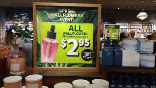 Bath and Body Works. What is on Sale at the Outlets. April 2023