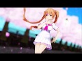 【MMD艦これ】村雨が桜舞う中で『純情スカート』を踊る！4k