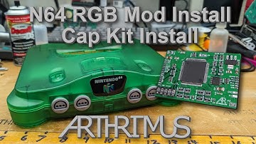 Recapping an N64 and Installing a Universal N64 RGB Mod