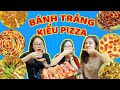 HÔM NAY ĂN GÌ – ĂN SẤP MẶT BÁNH TRÁNG KIỂU PIZZA SIÊU ĐỘC ĐÁO Ở HÀ NỘI