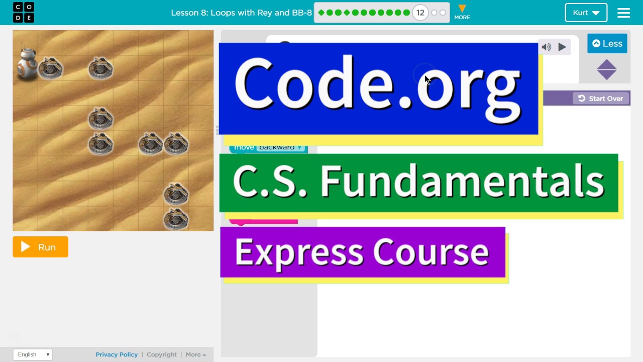 code-express-lesson-10-12-loops-with-rey-and-bb-8-answers-explained-course-c-lesson-8-12