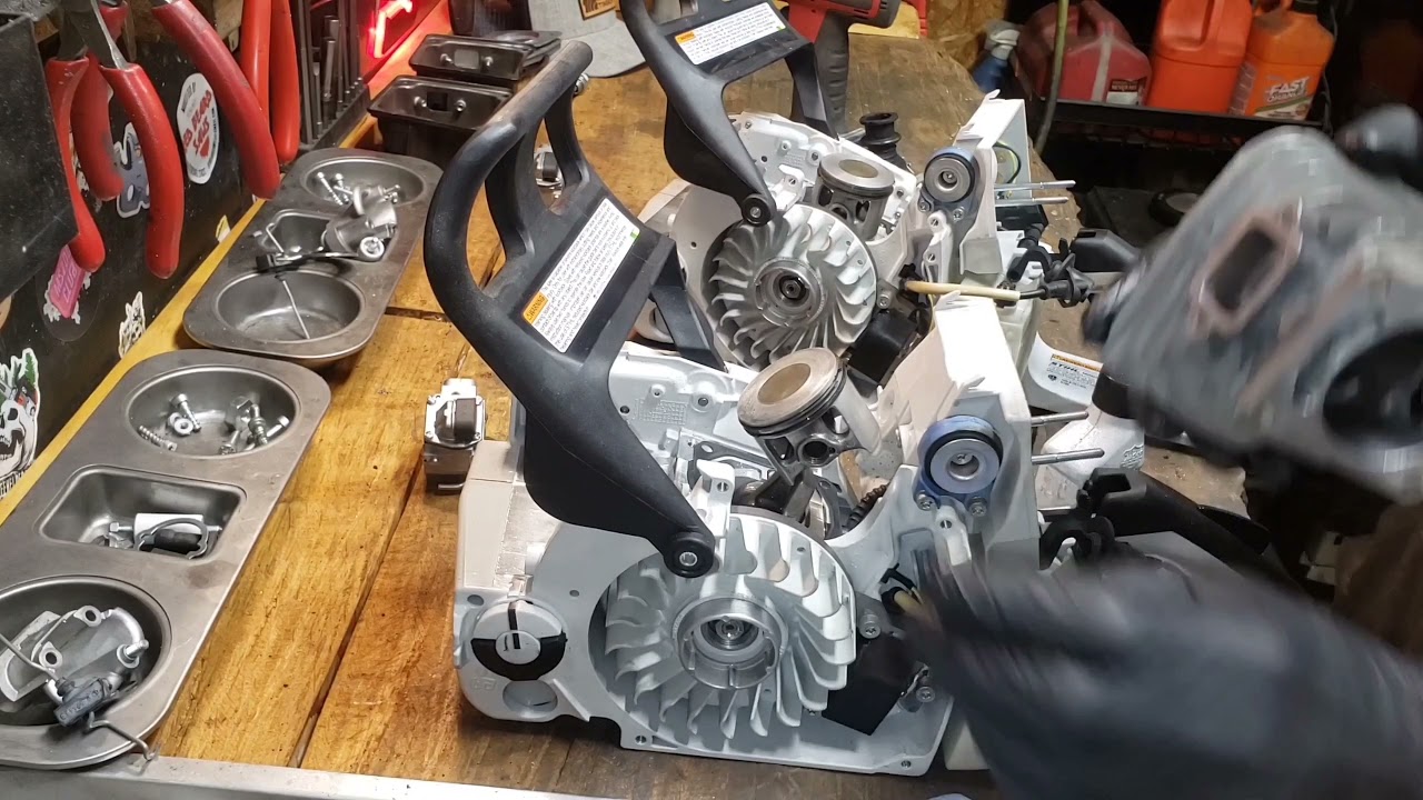 Ported MS461 builds for a LEGEND... and cylinder install tips...