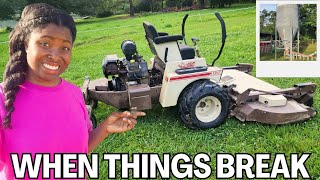 Trying To Save Money By Fixing Our Broken Equipment | Simple Country Living