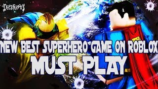 New Best Super Hero Game On Roblox Must Play Super Hero Adventures Online Roblox Youtube