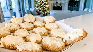 The Best Keto Sugar Cookies w/ Buttercream Frosting!  Keto Christmas Cookie Recipe!