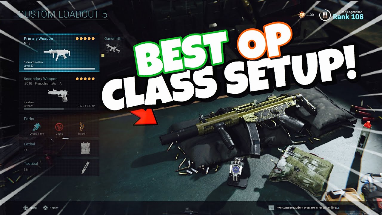 OVERPOWERED MP5 CLASS SETUP in MW AFTER THE 1.23 UPDATE NERF! (SEASON 4 RELOADED)