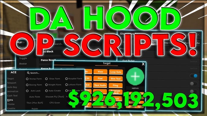 ROBLOX DA HOOD OP NOVA STAND SCRIPT/HACK [ ORA ORA , BARRAGE , KILL AURA ,  KILL EVERYONE] in 2023