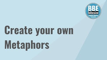 How to create your own metaphors | Using Current Events