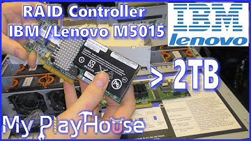 IBM M5015 Raid Controller in x3650 M1 for Over 2TB Drives - 451