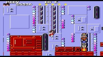 [Sega Master System Game] Quartet Double Target One Life Playthrough | MarkIII Games Walkthrough