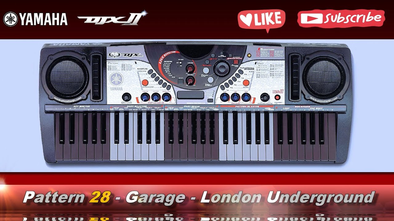 Pattern 28 - Garage - London Underground - Yamaha DJX-II - YouTube