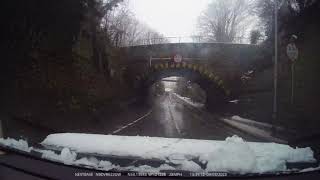Mansfield in snow with NextBase dashcam