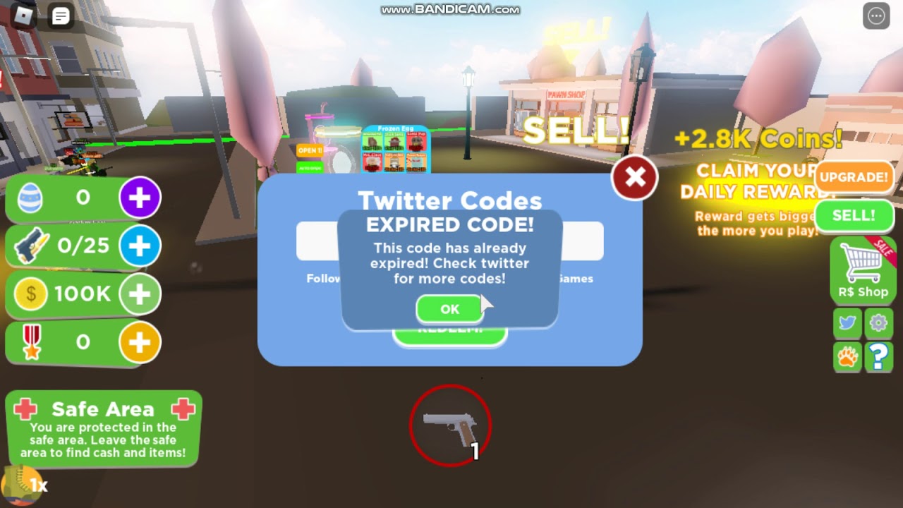 Codes For Weapon Crafting Simulator Roblox