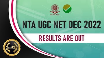 NTA UGC NET DEC 2022 | Results are Out | Apple B Academy | Admission Open For June & Dec 2023