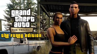 GTA Trilogy Definitive Edition - Fails & Funny Moments #4 ( Bugs & Glitches )