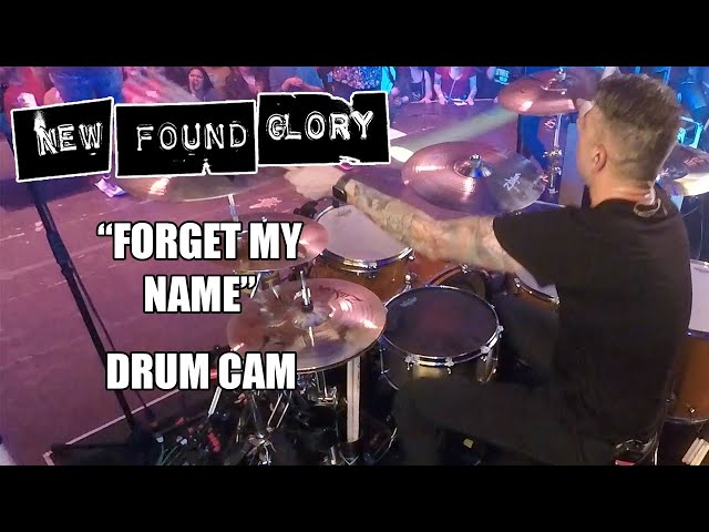 New Found Glory - Forget My Name (Drum Cam) class=