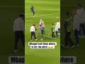 Mbappé with the helping hand 🙌😂