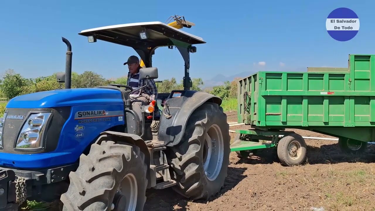 El campo agrícola en El Salvador tiene mucho trabajo 