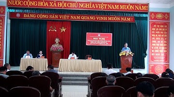 HỘI NGHỊ TIẾP XÚC CỬ TRI CỦA ĐẠI BIỂU HỘI ĐỒNG NHÂN DÂN HUYỆN TRƯỚC KỲ HỌP THƯỜNG LỆ CUỐI NĂM 2024.