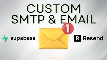 Send Emails with a Custom Domain in Supabase using Resend (Custom SMTP Integration)