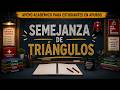 SEMEJANZA DE TRIANGULOS v12