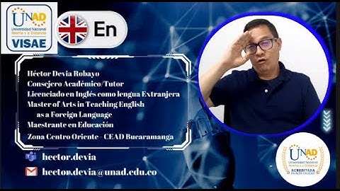 Introduction of the Academic Advisor Hector Devia for English Learning Tutorial Support - LSC/CSL