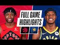 RAPTORS At PACERS FULL GAME HIGHLIGHTS January 24 2021