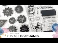 "Stretch Your Stamps" Scrapbooking Series | 01 - Solid Stamps