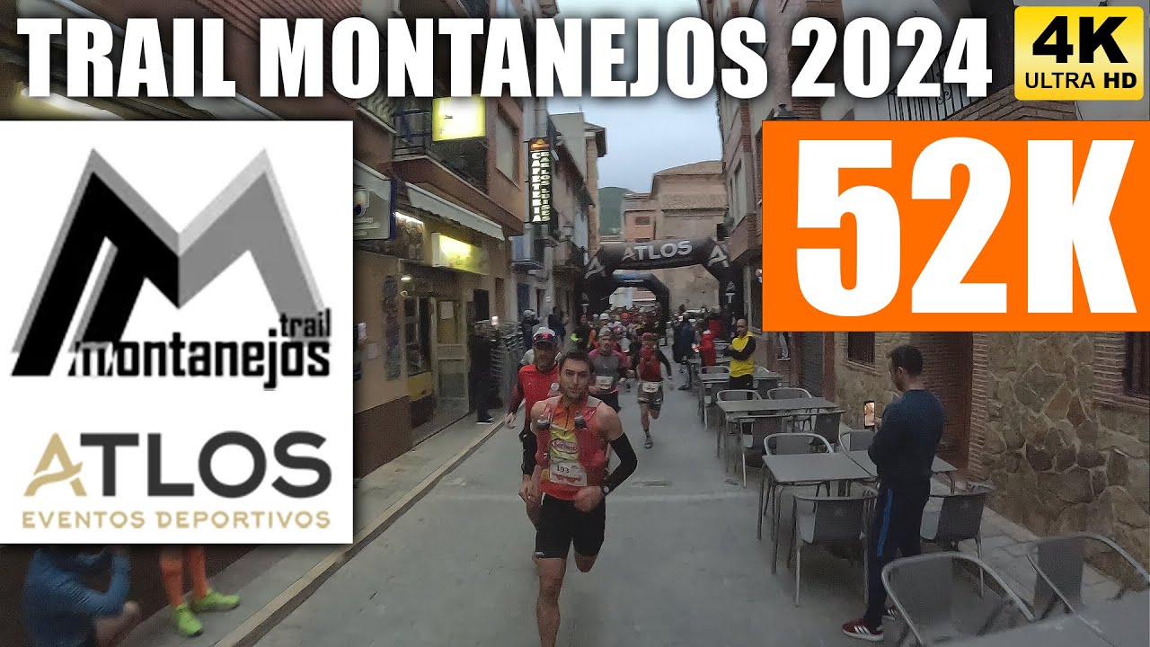 TRAIL MONTANEJOS 2024 🟠 DISTANCIA 52K 🏆 CLASIFICACIÓN DESDE DENTRO DEL RECORRIDO | ATLOS EVENTOS