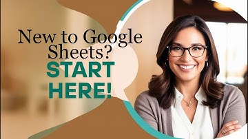 Must know if you are completely new to spreadsheets