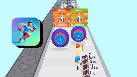 DumbBell Rush - All Levels Gameplay (iOS & Android) Part 2