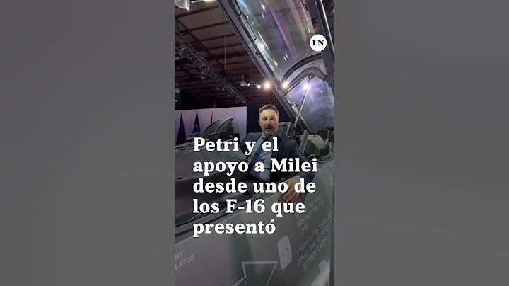 Luis Petri llenó de elogios a Milei tras la presentación de los aviones F-16