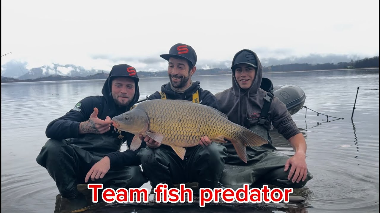 ❗️TEAM FISH PREDATOR ❗️⭕️ LAGO DI PUSIANO ⭕️    (notte secca gennaio)