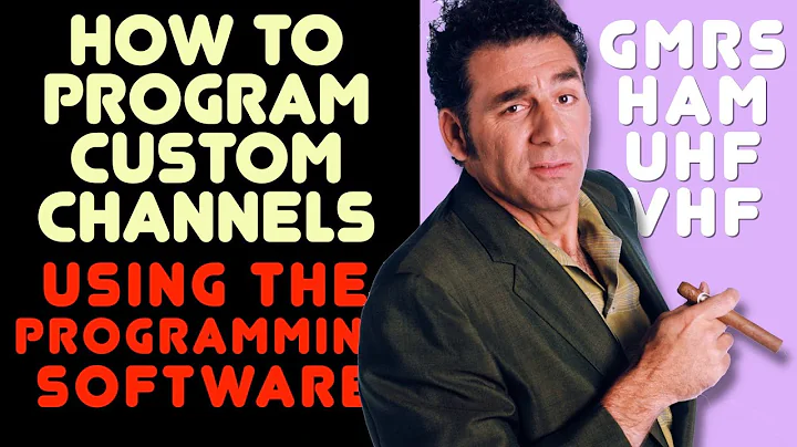 Programming Custom GMRS & Ham Channels On A KG-1000G, KG-905G, KG-935G And Other HAM Or GMRS Radios